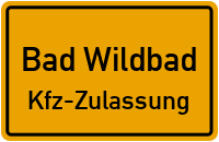Zulassungstelle Bad Wildbad